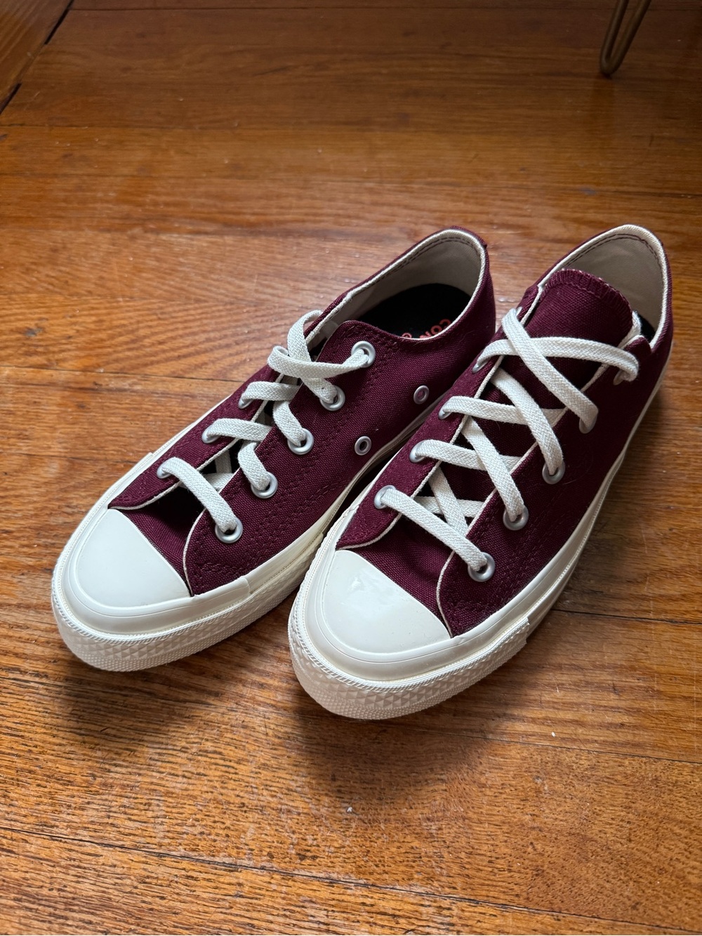 Converse Custom “Made By You” Chuck All Stars in Maroon